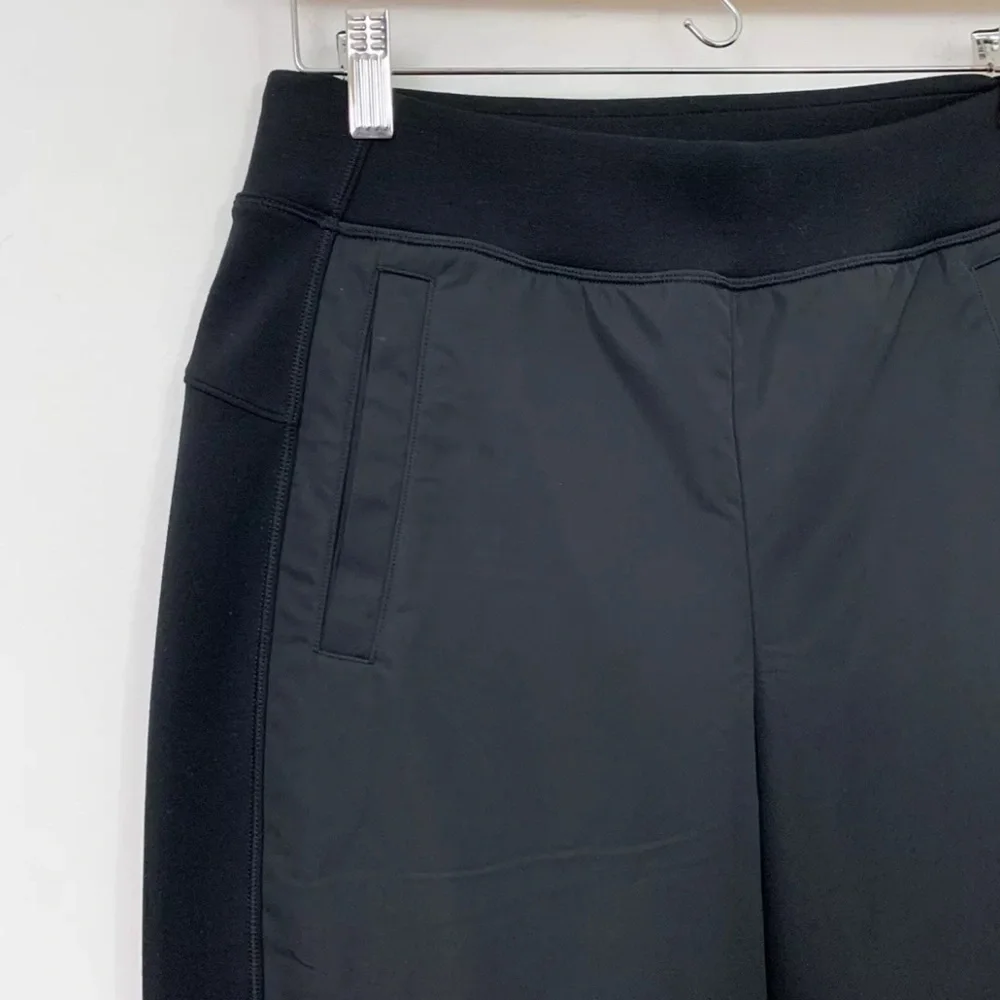 NWT Athleta Get Set Hybrid Barrel Leg Jogger Pants Size 8 High Waist Black - Picture 5 of 7
